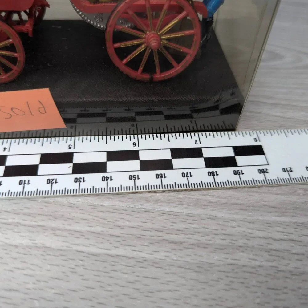 Vintage Fire Fighting Hose Reel Plastic Model 7.5